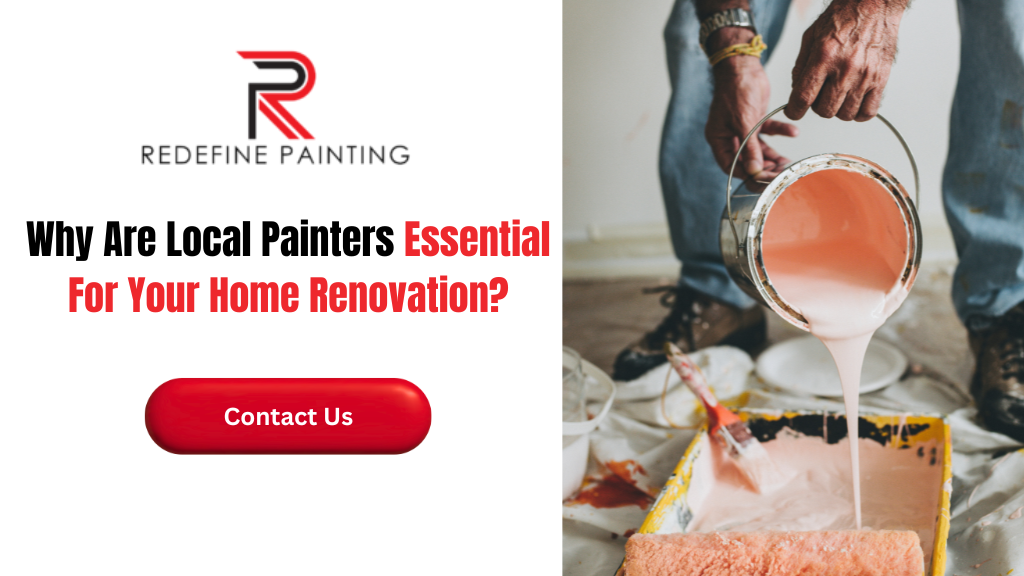 Local painters preparing paint for home renovation with professional tools and quality materials